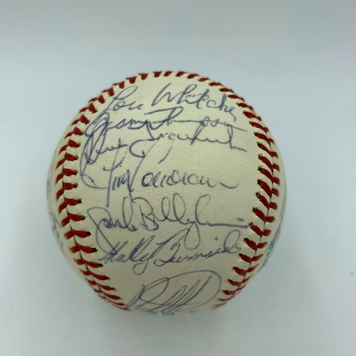 Rare 1978 Detroit Tigers Team Signed American League Baseball With JSA COA