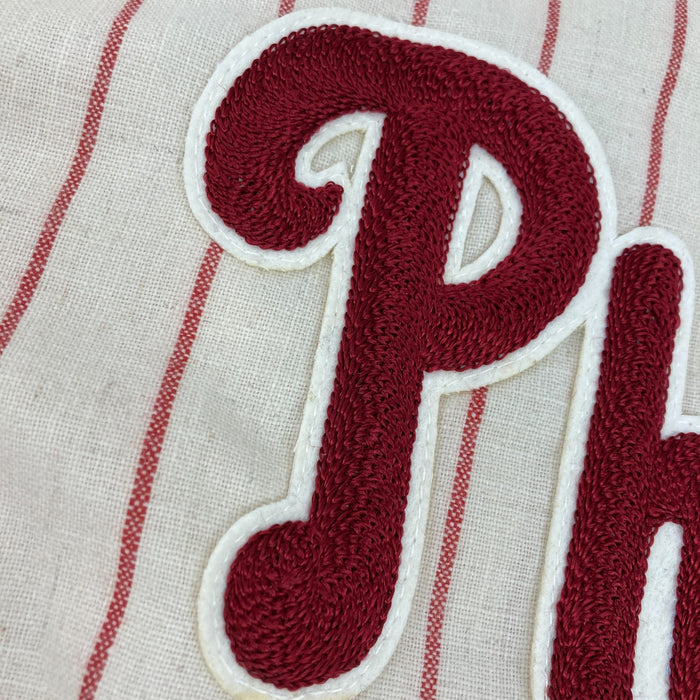 Dick Richie Allen Twice Signed Philadelphia Phillies Mitchell & Ness Jersey JSA
