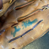Jim Hickman Signed 1960's Game Model Baseball Glove Chicago Cubs JSA COA
