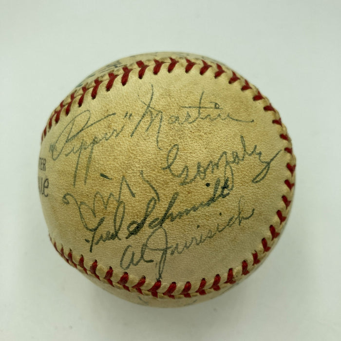 1944 St. Louis Cardinals World Series Champs Team Signed Baseball JSA COA