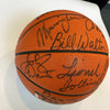 1976-77 Portland Trail Blazers NBA Champs  Team Signed Basketball UDA COA