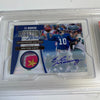 2011 Panini Certified Hometown Heroes Eli Manning Patch Auto #1/5 PSA 8.5