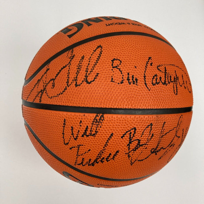 Michael Jordan 1991-92 Chicago Bulls NBA Champs Team Signed Basketball Beckett