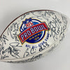 2005 Pro Bowl AFC Champs Team Signed Football Peyton Manning & Drew Brees