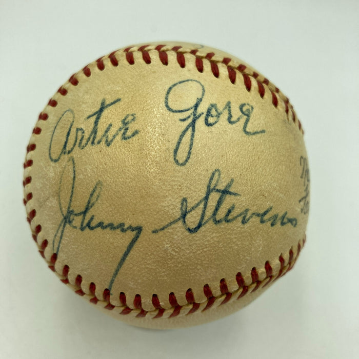 1951 World Series Signed Game Used Baseball MEARS COA Mickey Mantle Mays Rookie