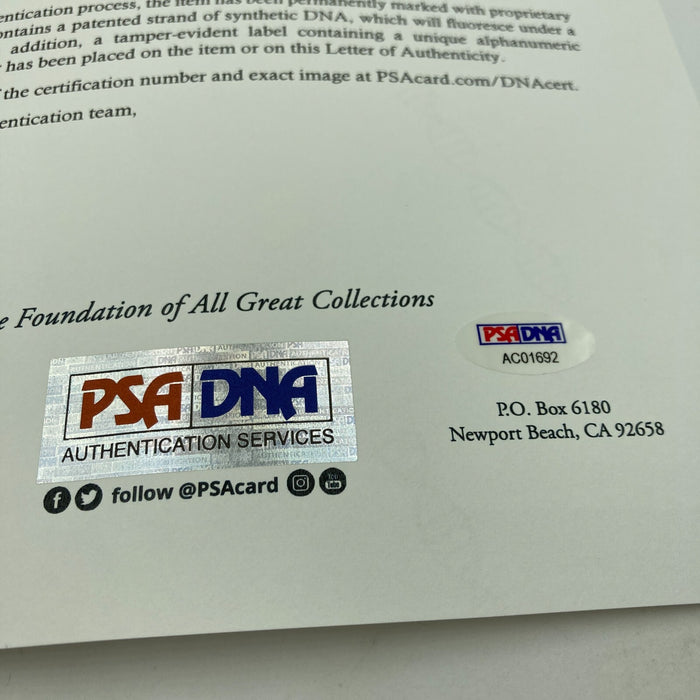 1994 All Star Game National League Team Signed Baseball Barry Bonds PSA DNA COA