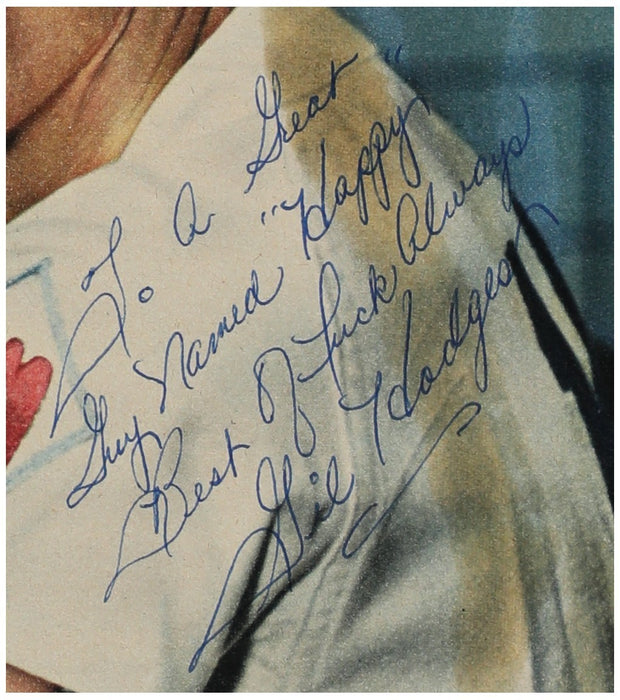 Stunning Gil Hodges Signed Large 12x14 Photo JSA COA