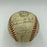 Beautiful 1948 Boston Braves National League Champs Team Signed Baseball JSA COA