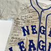 Willie Mays Negro League Legends Signed Jersey With 100+ Autographs