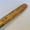 1990 New York Yankees Team Signed Baseball Bat Don Mattingly JSA COA