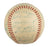 Beautiful 1954 New York Yankees Team Signed Baseball Mickey Mantle PSA DNA COA
