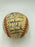 Beautiful 1984 Detroit Tigers World Series Champs Team Signed W.S. Baseball JSA