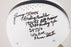 Lenny Moore Signed Heavily Inscribed STATS Penn State Full Size Helmet PSA DNA