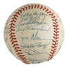 1961 New York Yankees World Series Champs Team Signed Baseball Mickey Mantle JSA