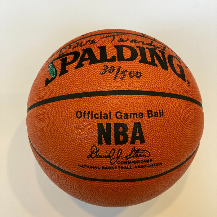 1976-77 Portland Trail Blazers NBA Champs  Team Signed Basketball UDA COA