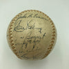 1955 Brooklyn Dodgers W.S. Champs Team Signed Baseball Jackie Robinson PSA & JSA