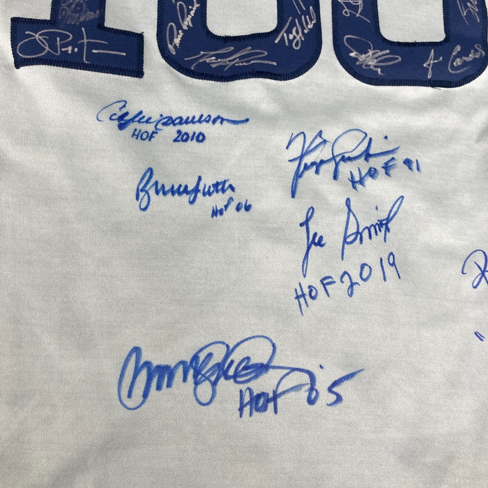 Chicago Cubs HOF Legends Multi Signed Wrigley Field Jersey 28 Sigs JSA COA