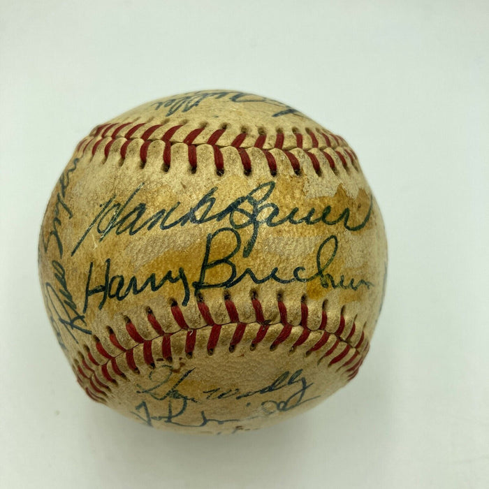 1966 Baltimore Orioles World Series Champs Team Signed AL Baseball With JSA COA