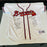 Beautiful 1957 Milwaukee Braves World Series Champs Team Signed Jersey JSA COA