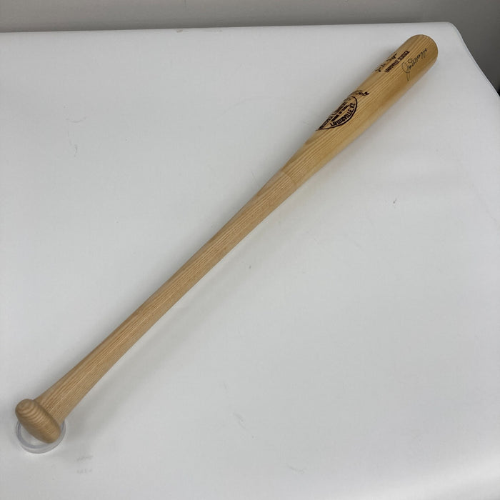 MINT Joe DiMaggio Signed Louisville Slugger Game Model Baseball Bat PSA DNA COA