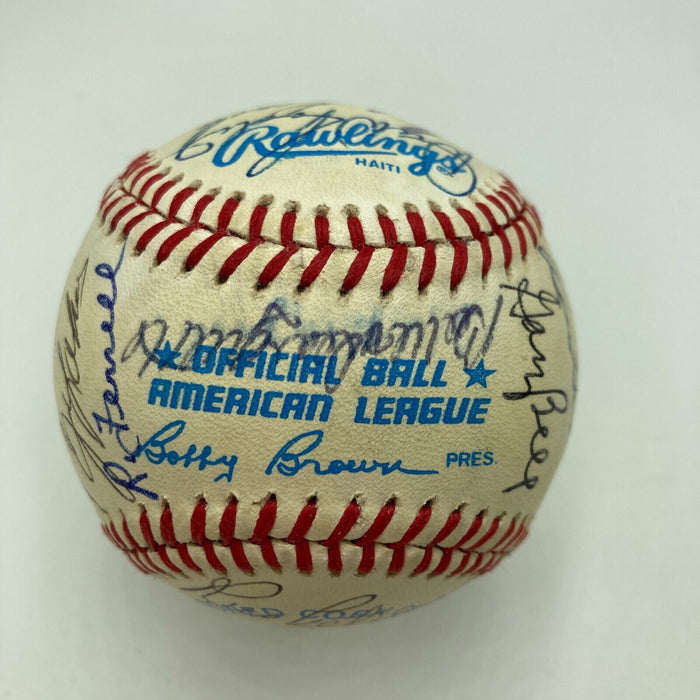 1940's-1950's Boston Red Sox Legends Multi Signed Baseball 30 Sigs