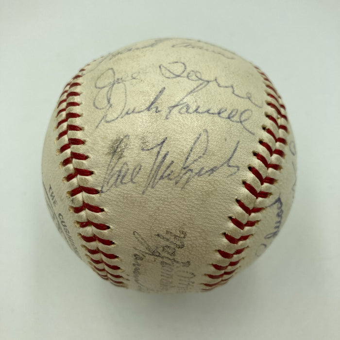 1965 All Star Game Team Signed Baseball Roberto Clemente Hank Aaron PSA Beckett