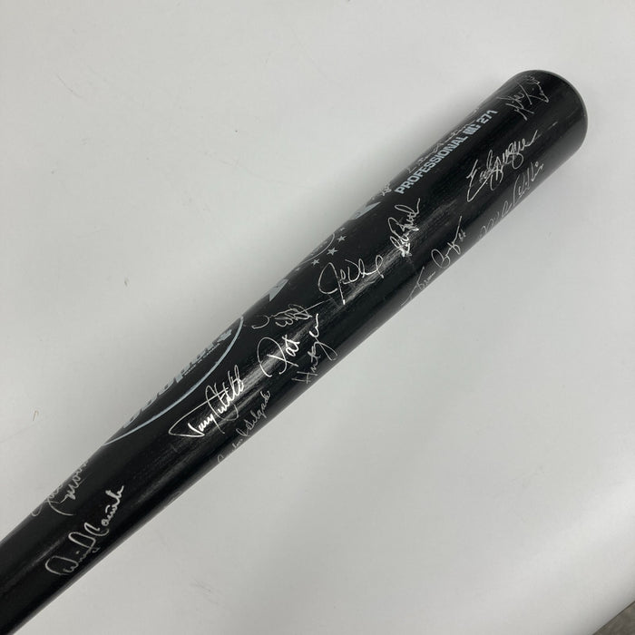 1993 Toronto Blue Jays World Series Champs Team Signed Baseball Bat JSA COA