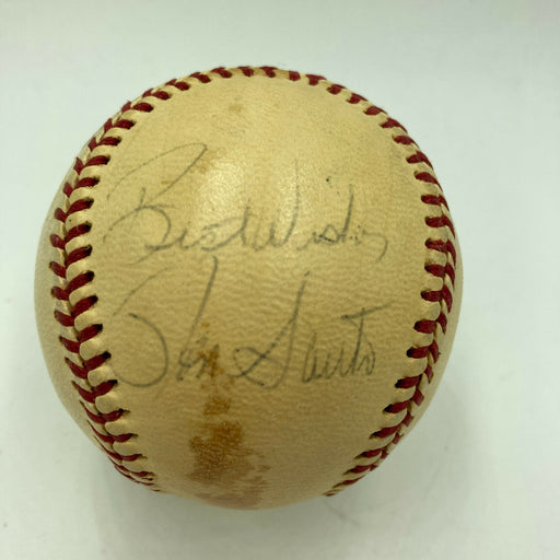 Ron Santo Rookie Era Signed 1960's American League Cronin Baseball JSA COA