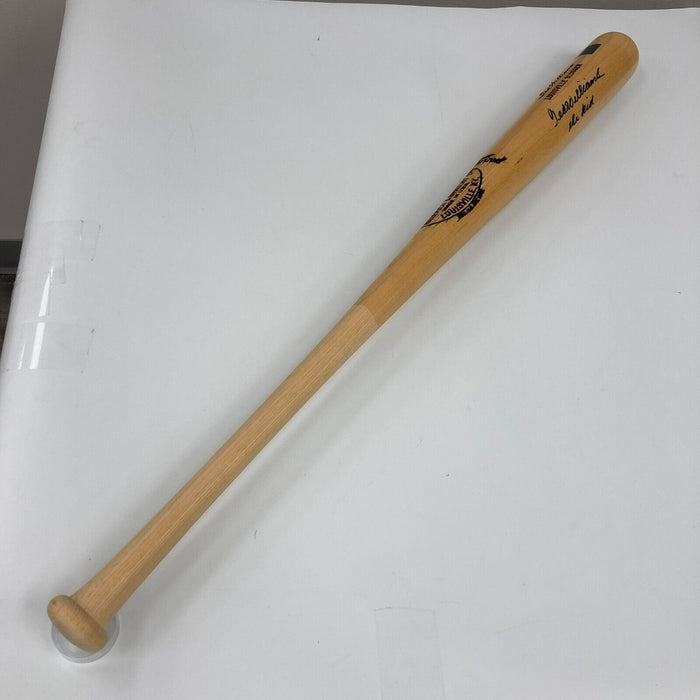 Beautiful Ted Williams "The Kid" Signed Inscribed Game Model Bat With JSA COA