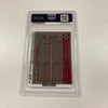 1952 Topps Willie Mays RC Signed Porcelain Baseball Card PSA DNA