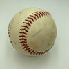 Satchel Paige Single Signed Baseball PSA DNA Graded Near Mint 8