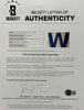 2016 Chicago Cubs World Series Champs Team Signed Large 58x34 W Flag Beckett COA