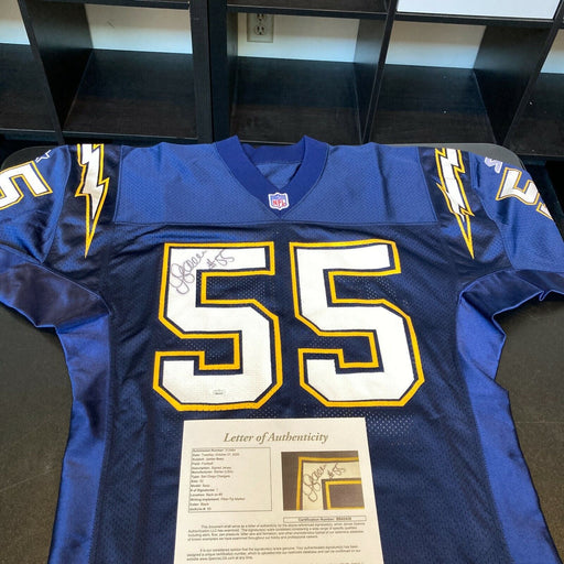 Junior Seau Signed Authentic Game Model San Diego Chargers Jersey With JSA COA