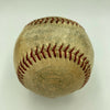 George Uhle Single Signed 1954 Game Used American League Baseball