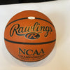John Wooden "UCLA" Signed Rawlings NCAA Basketball JSA COA