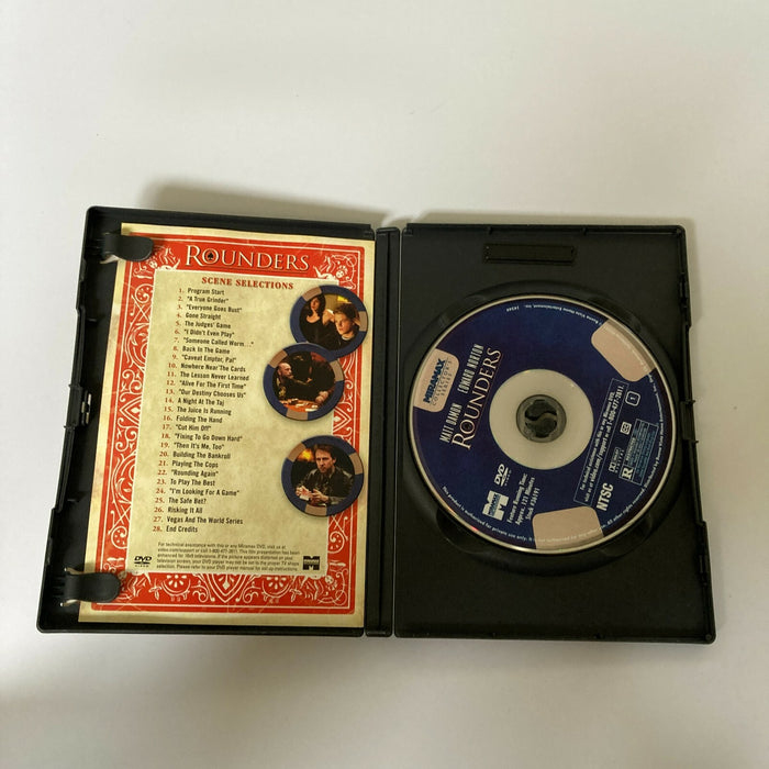 Chris Moneymaker Signed Rounders DVD Movie Poker JSA COA