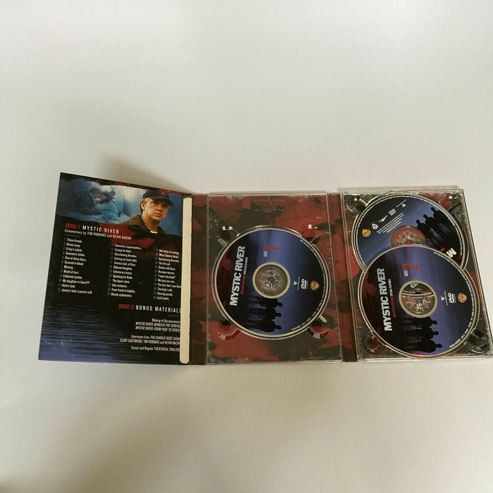 Tim Robbins & Marcia Gay Harden Signed Mystic River DVD Movie JSA COA