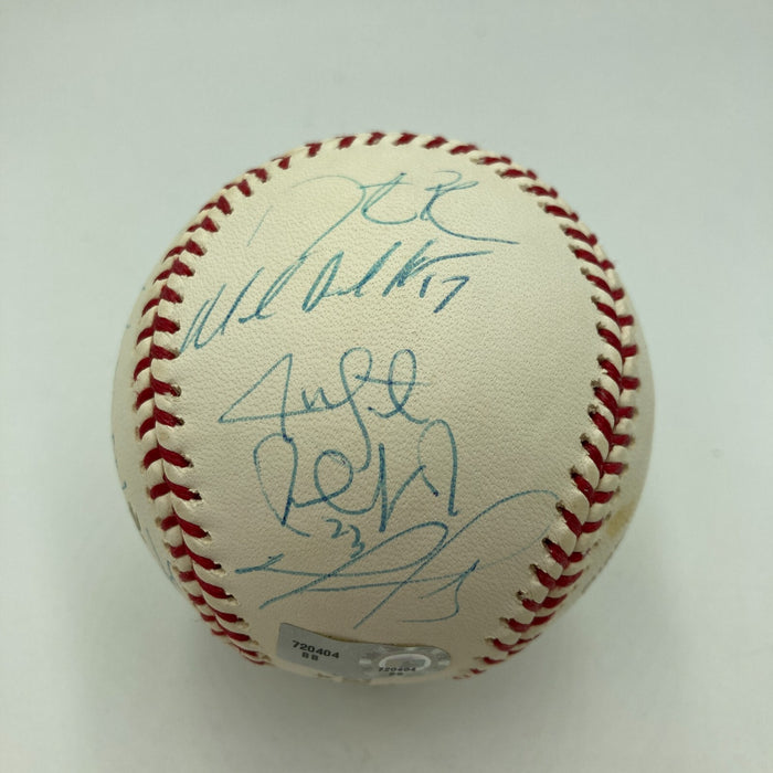 2007 Boston Red Sox World Series Champs Team Signed W.S. Baseball PSA DNA & MLB