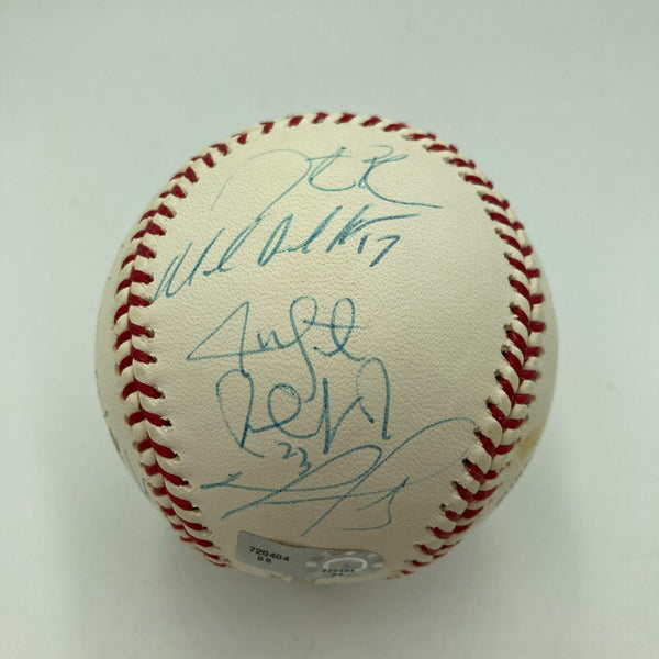 2007 Boston Red Sox World Series Champs Team Signed W.S. Baseball PSA DNA & MLB