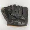 Monte Irvin Signed Denkert 1940's Game Model Baseball Glove JSA COA