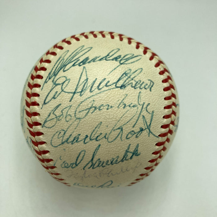 1957 Milwaukee Braves World Series Champs Team Signed Baseball PSA DNA & Beckett