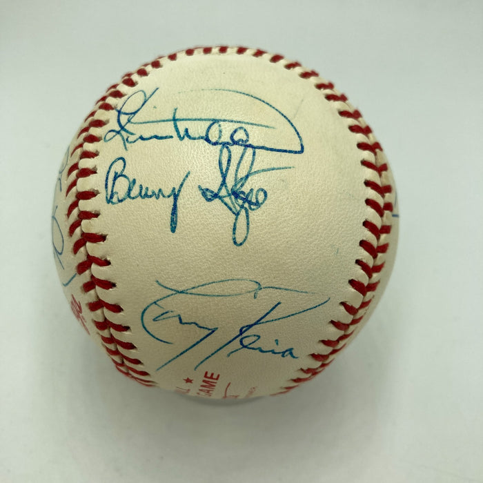 1989 All Star Game Team Signed Baseball Tony Gwynn Beckett COA