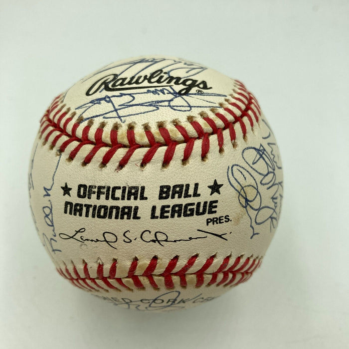 Barry Bonds 1999 San Francisco Giants Team Signed National League Baseball