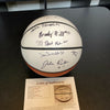 Patrick Mahomes 2013 Whitehouse Wildcats High School Team Signed Basketball JSA