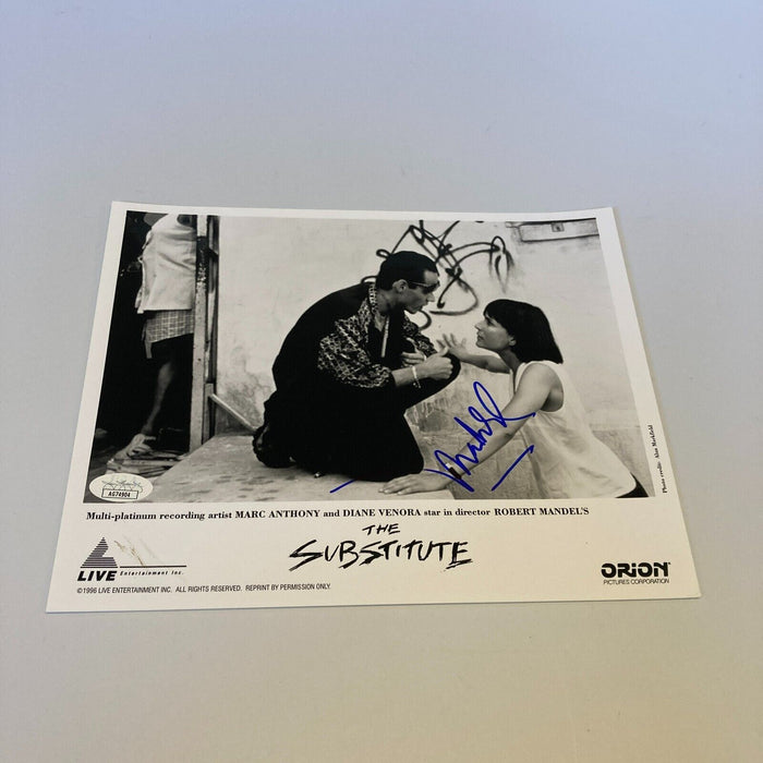 Marc Anthony Signed Autographed The Substitute 8x10 Movie Photo With JSA COA