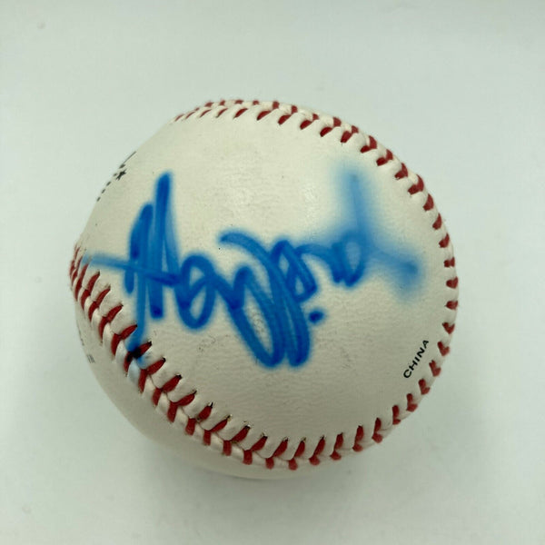 David Arquette & Charles Grodin Signed Autographed Baseball With JSA COA