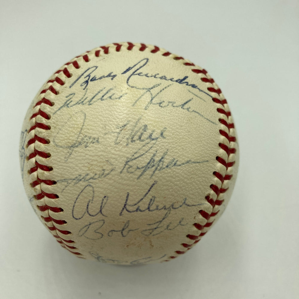 1965 All Star Game Team Signed American League Baseball 30 Sigs JSA COA