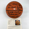 Magic Johnson Signed Heavily Inscribed STATS Basketball 18/32 JSA & Steiner COA