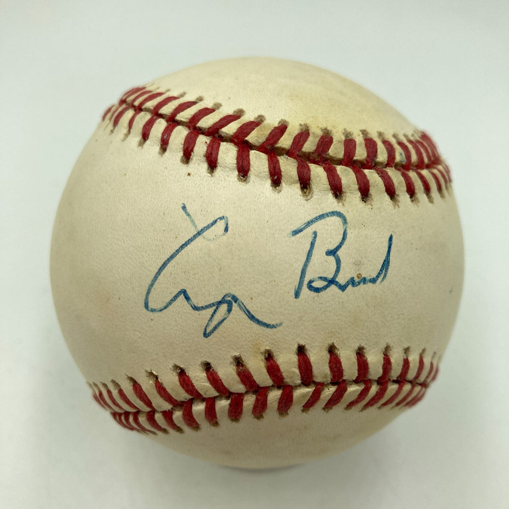 President George H.W. Bush Signed National League Baseball PSA DNA Sticker