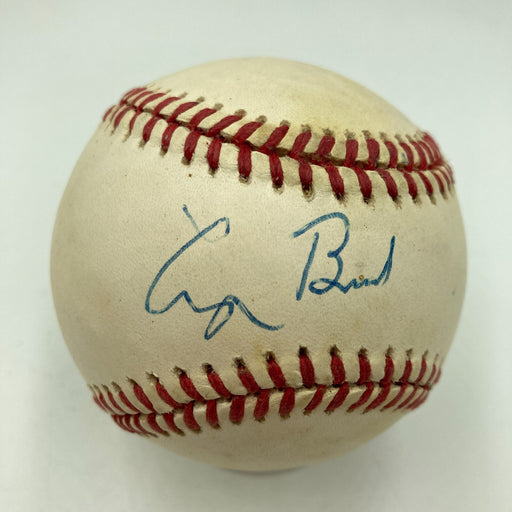 President George H.W. Bush Signed National League Baseball PSA DNA Sticker
